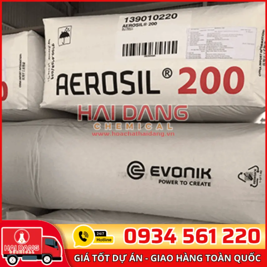 Aerosil Fumed Silica Đức – Tá Dược Silicon Dioxide Cao Cấp