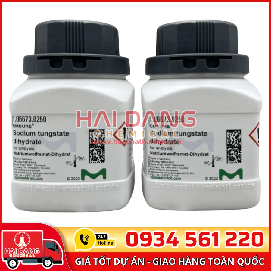 Sodium Tungstate Dihydrate lọ 250g - Merck