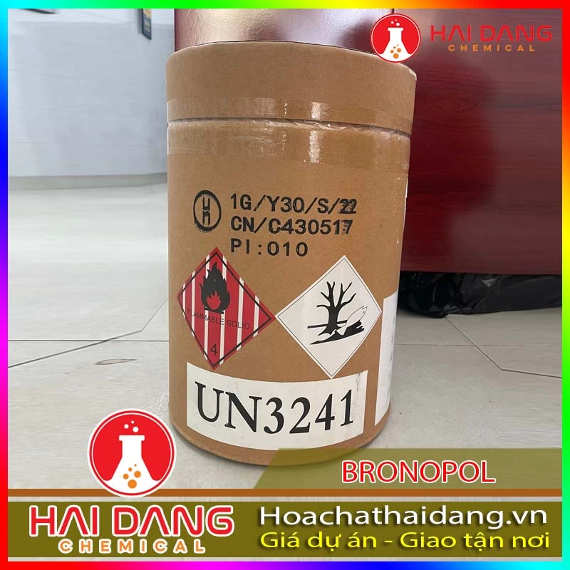 Hóa Chất Thủy Sản Bronopol 99% Trung Quốc