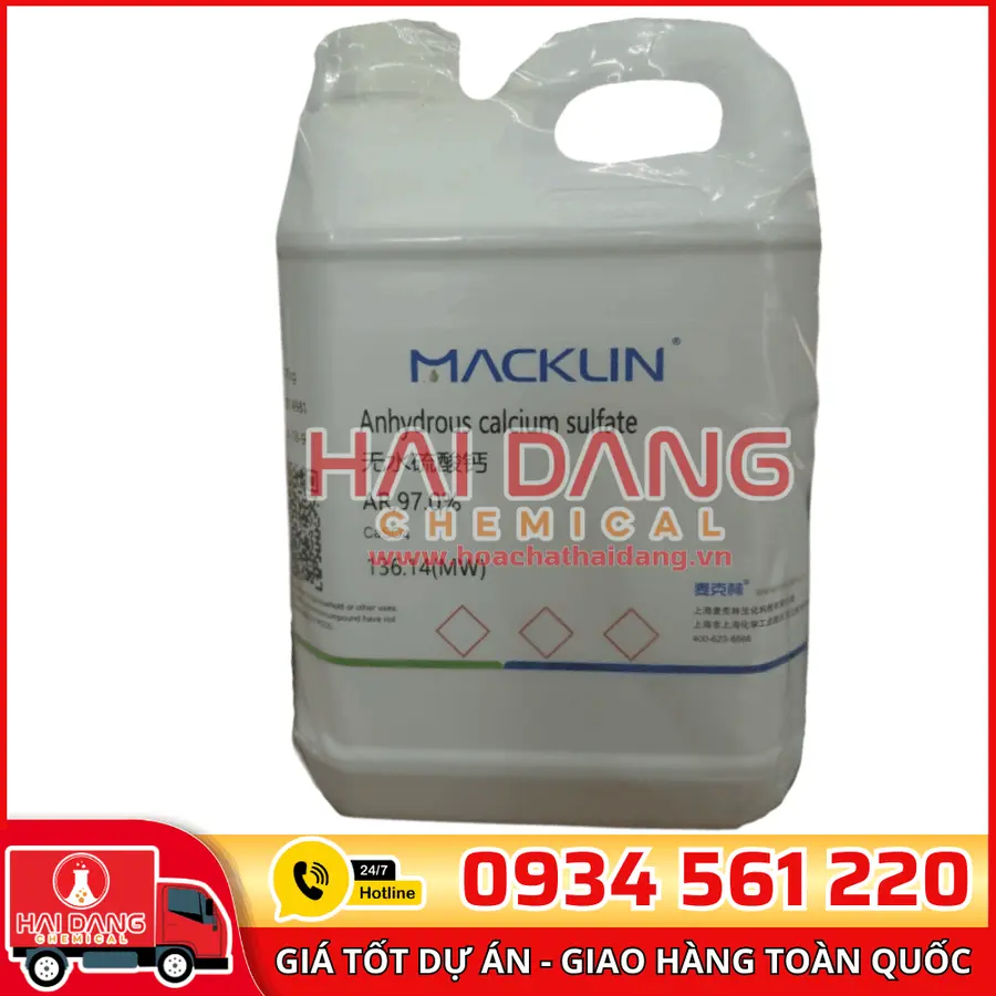 Anhydrous calcium sulfate 1kg - Macklin