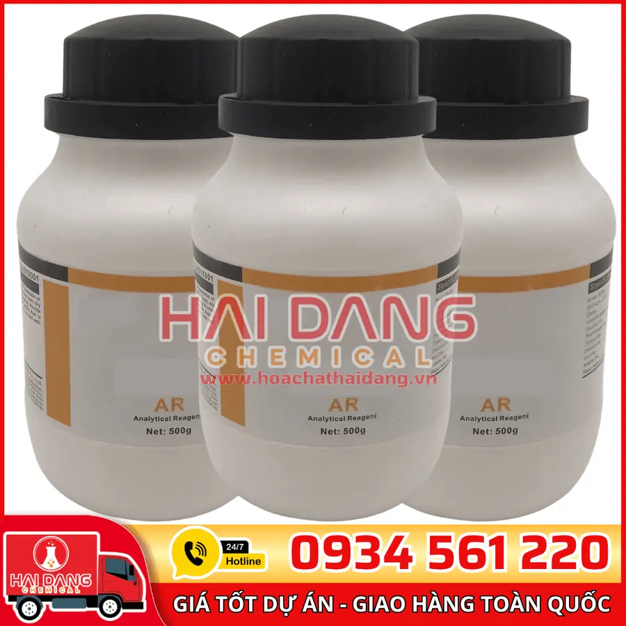 Phenol Đỏ C₁₉H₁₄O₅S₂Na₂, lọ 500g - hãng Xilong