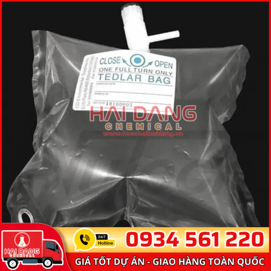 Túi lấy mẫu khí Tedlar® 1L, mã TB7000GD, hãng Environmental Express – Mỹ