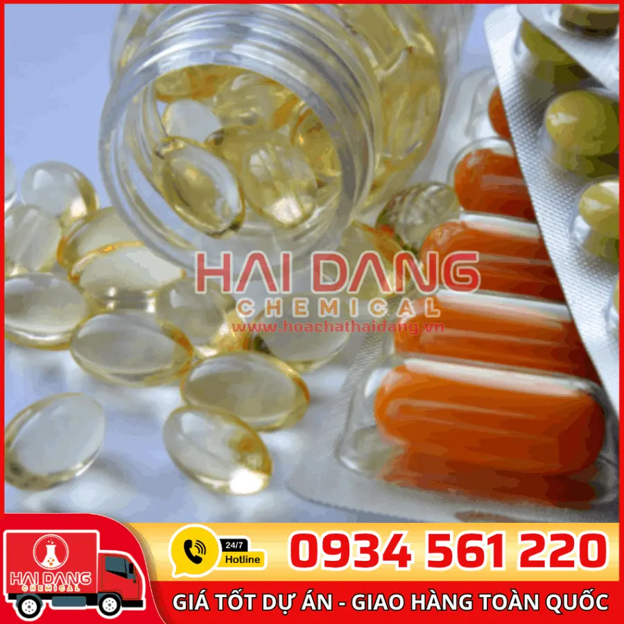 Gelatine Trung Quốc 160–200Bloom – Nguyên Liệu Viên Nang Mềm