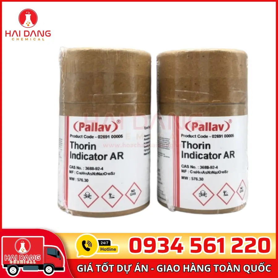 Thorin Indicator lọ 10g, hãng Alpha Chemika