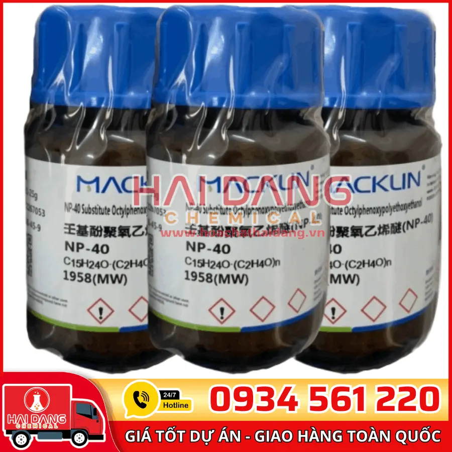 NP-40 Substitute Octylphenoxypolyethoxyethanol, Macklin	25g – Macklin 