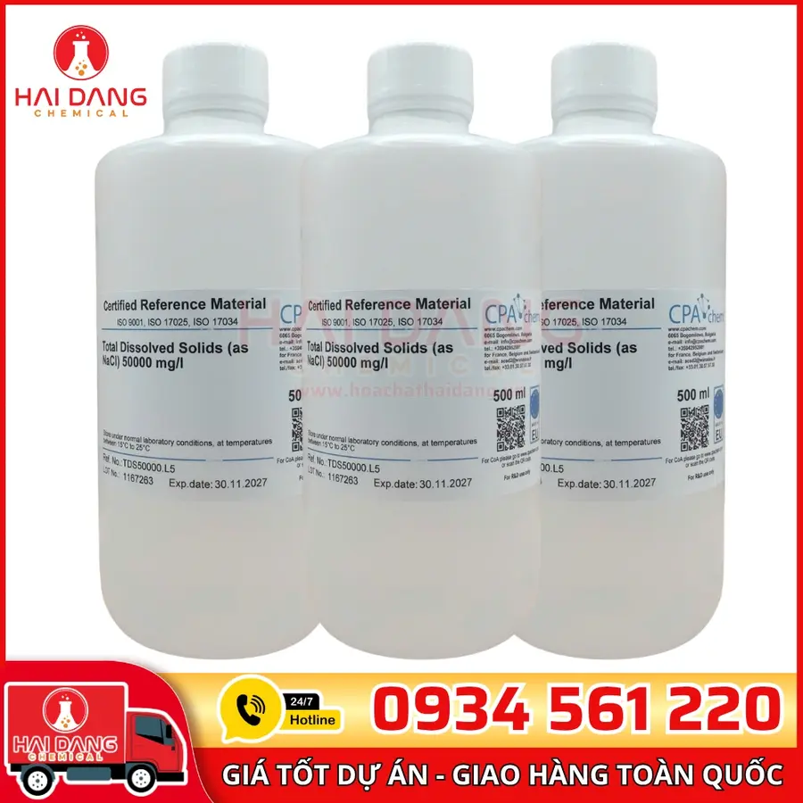 Dung Dịch Chuẩn TDS 50000mg/L NaCl – CPAchem