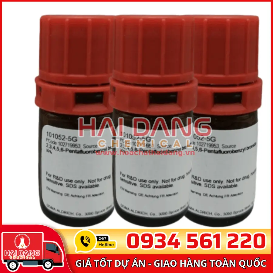2,3,4,5,6-Pentafluorobenzyl bromide lọ 5g, hãng Singma