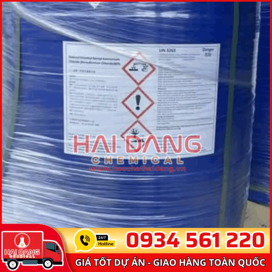 BKC Benzalkonium Chloride Phuy 200kg Trung Quốc