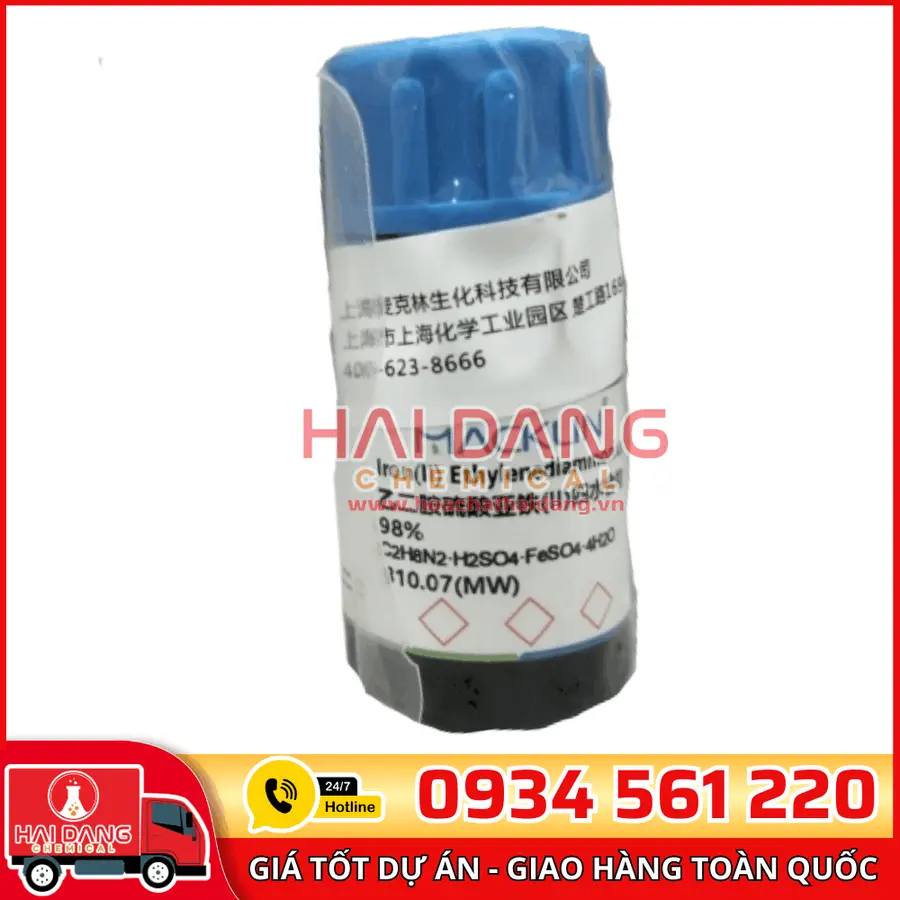 Iron(II) Ethylenediammonium Sulfate Tetrahydrate 98% 5g - Macklin 
