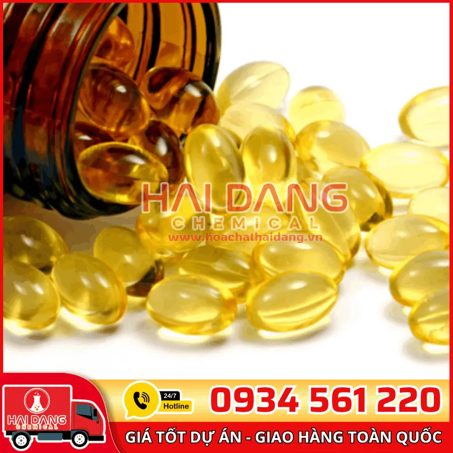 Gelatine Trung Quốc 160–200Bloom – Nguyên Liệu Viên Nang Mềm