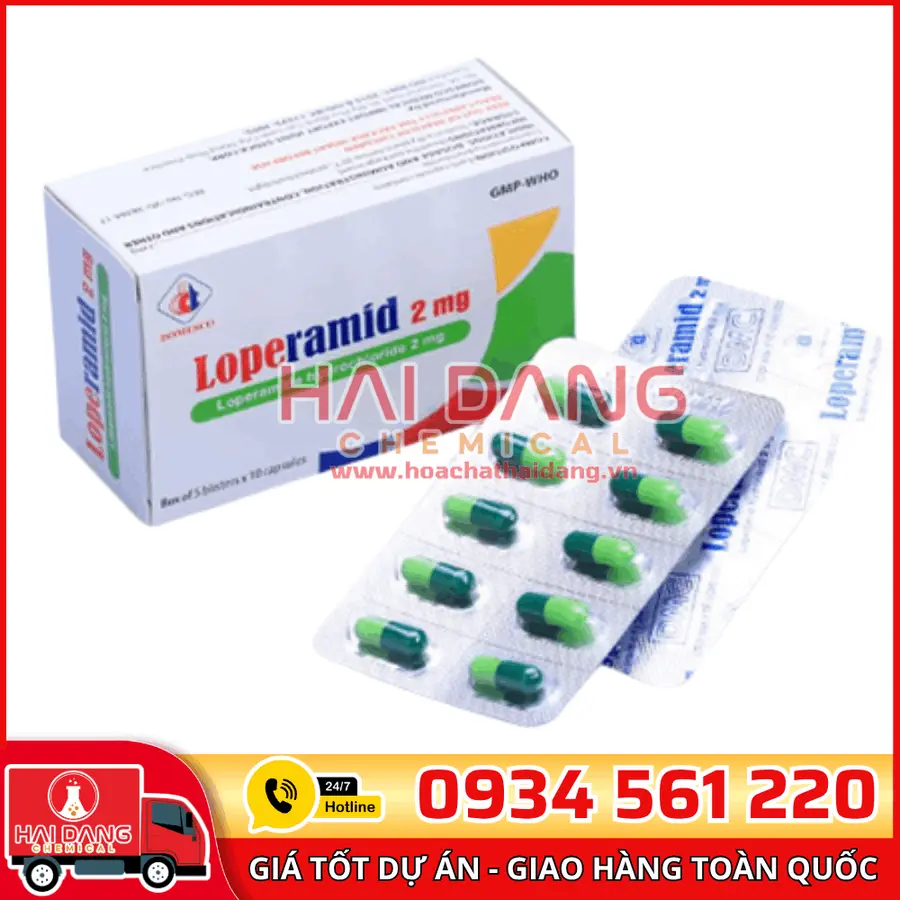 Loperamide HCl Ấn Độ – Nguyên Liệu Dược Phẩm Chống Tiêu Chảy
