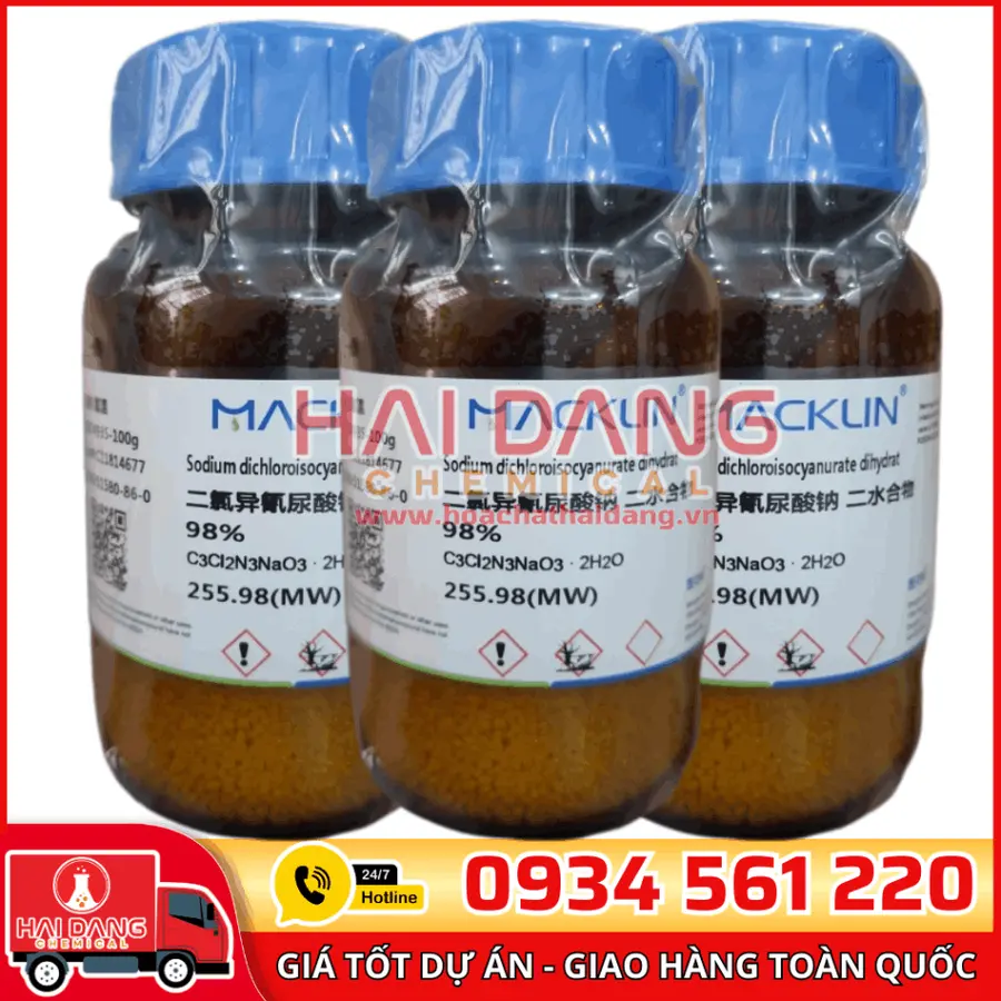 Sodium dichloroisocyanurate dihydrat 100g – Macklin