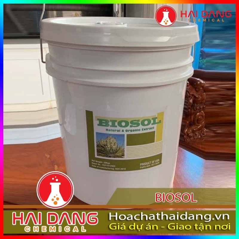 Hóa Chất Nuôi Trồng Thủy Sản Biosol-Yucca Mỹ