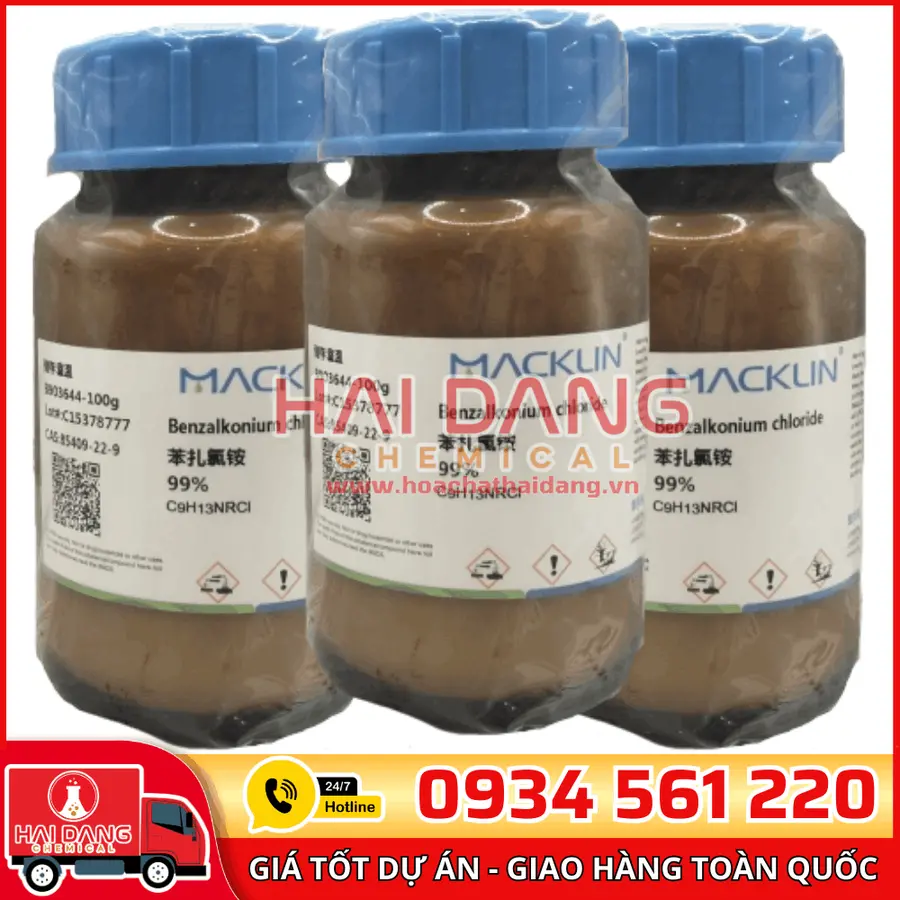 Benzalkonium chloride 99% 100g - Macklin