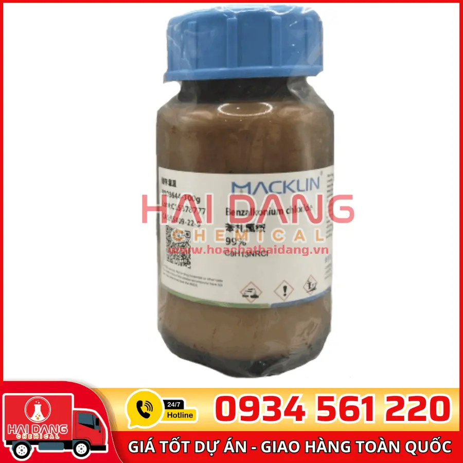 Benzalkonium chloride 99% 100g - Macklin
