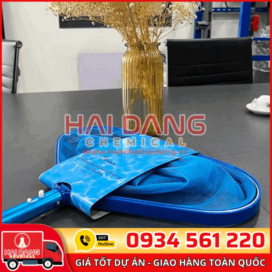 Vợt Rác Bể Bơi Emaux CE110 Khung Nhôm Cao Cấp Bền Chắc