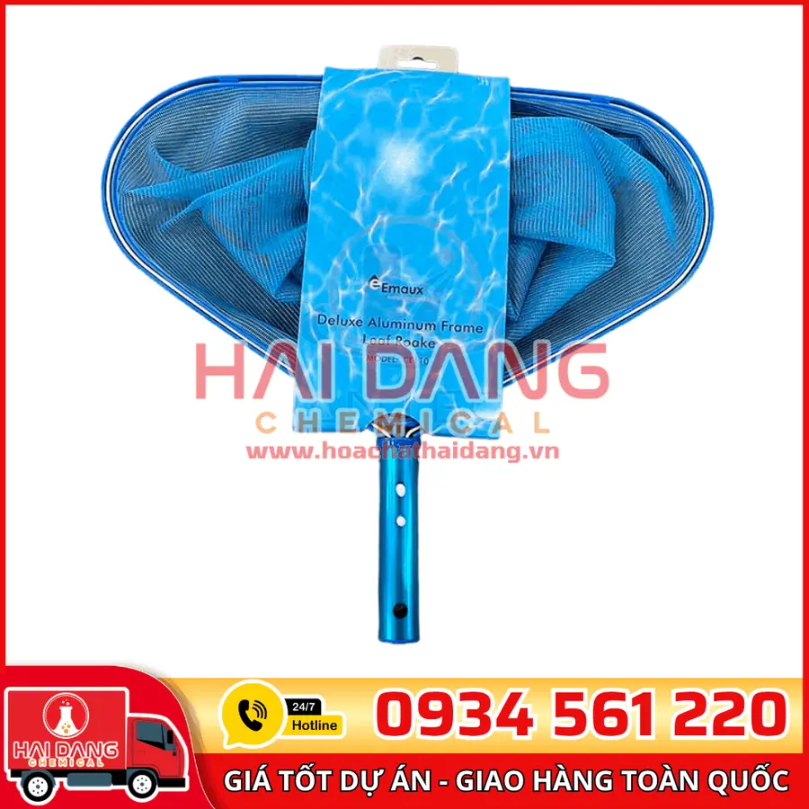 Vợt Rác Bể Bơi Emaux CE110 Khung Nhôm Cao Cấp Bền Chắc