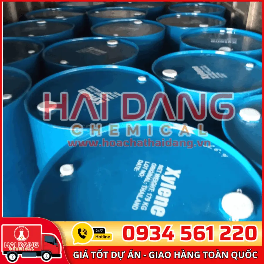 Dung Môi Xylene C8H10, Thái Lan, 179kg/phuy