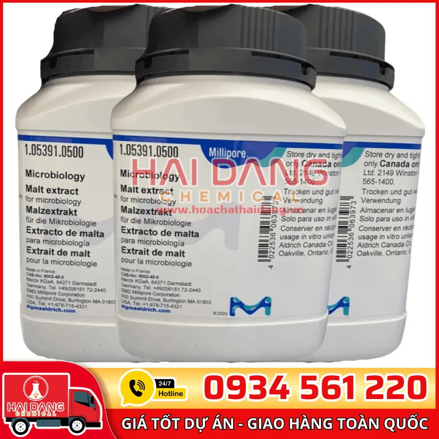Malt Extract lọ 500g - Merck