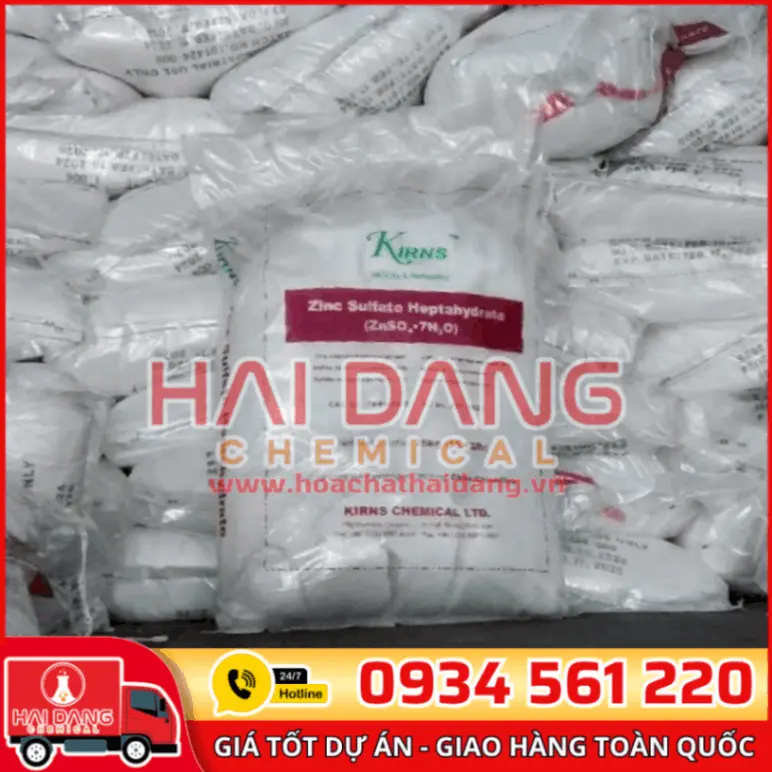Zinc Sulphate Heptahydrate ZnSO4.7H2O Trung Quốc
