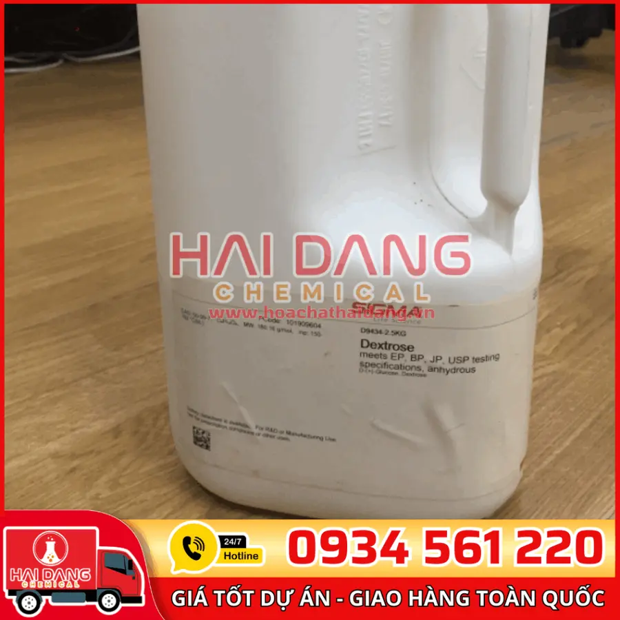 Dextrose lọ 2,5kg, hãng Sigma
