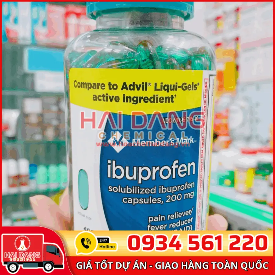 Ibuprofen Dạng Bột Ấn Độ – Nguyên Liệu Giảm Đau, Hạ Sốt