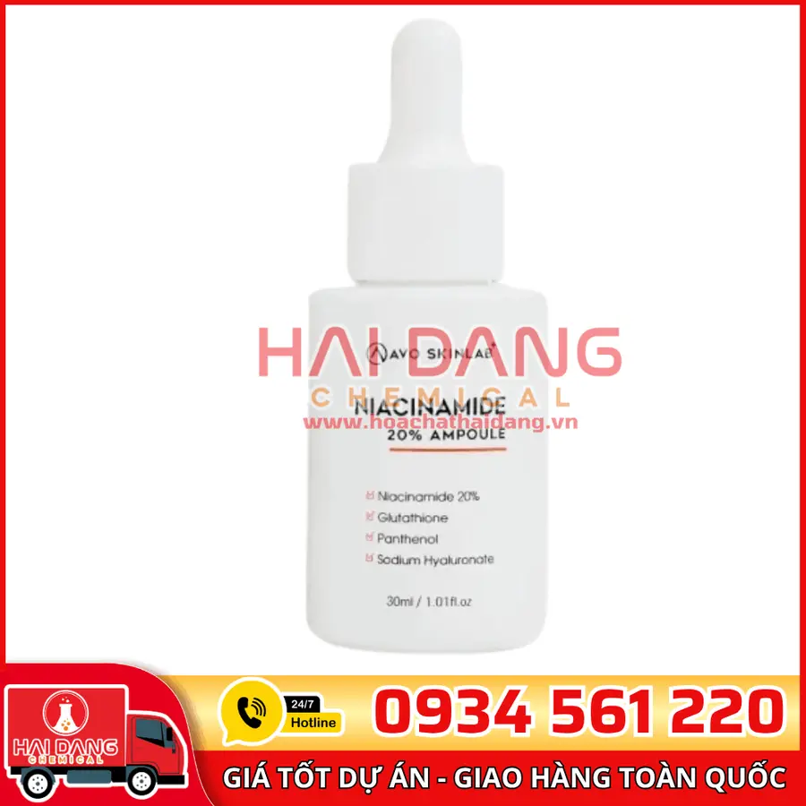 Vitamin PP Niacinamide Ấn Độ – Nguyên Liệu Dược Phẩm Cao Cấp