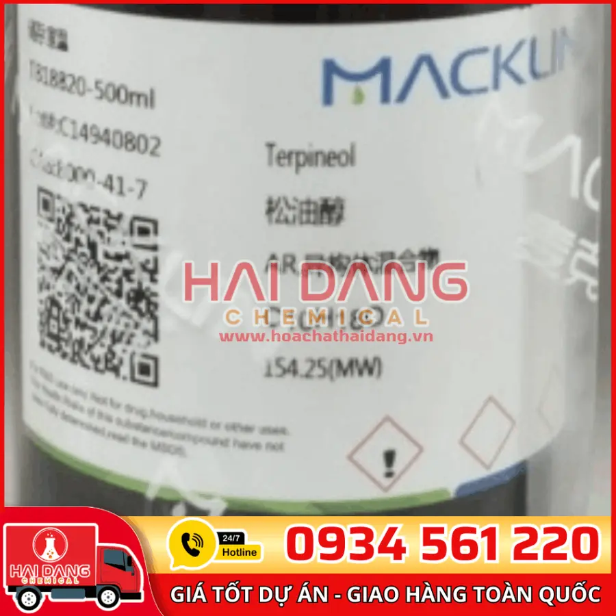 Terpineol AR 500ml - Macklin