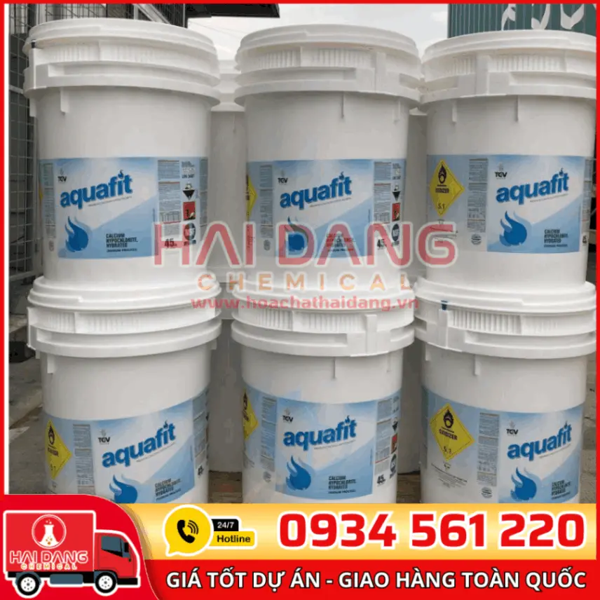 Chlorine Ấn Độ Aquafit 70% Ca(ClO)2