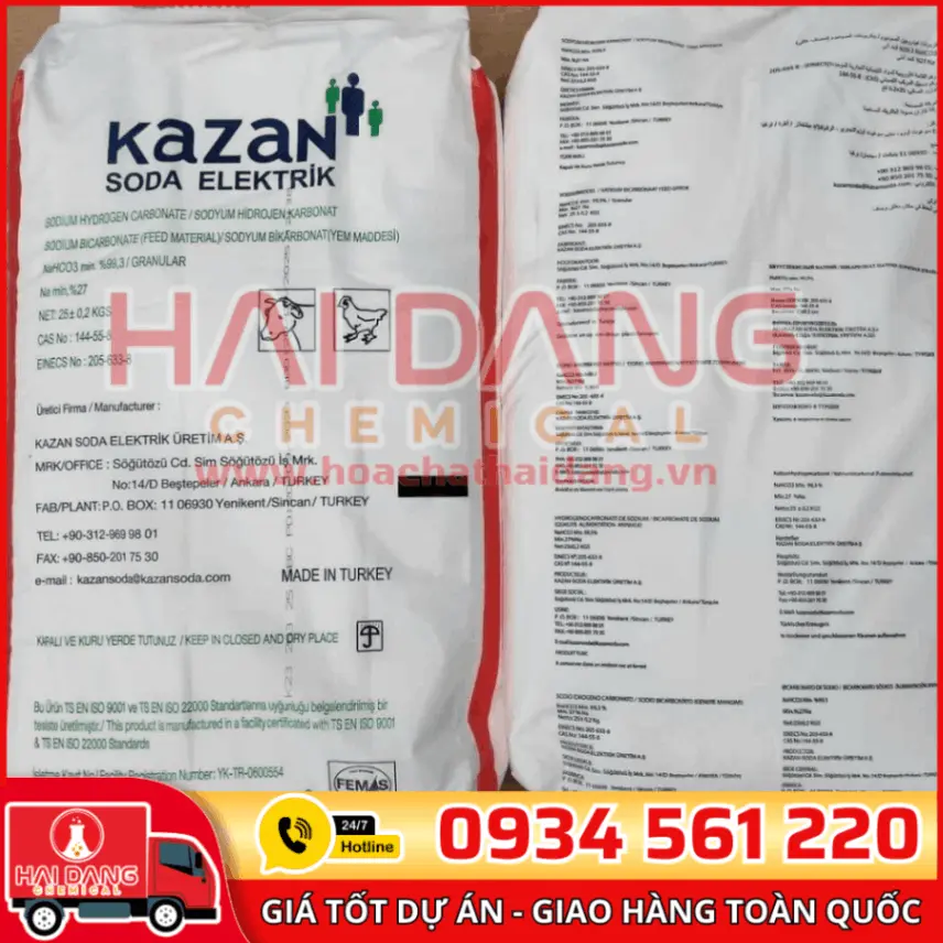 Baking Soda Sodium Bicarbonate NaHCO3 Thổ Nhỹ Kỳ