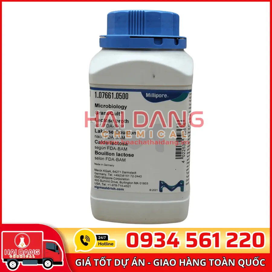 Lactose Broth lọ 500g - Merck