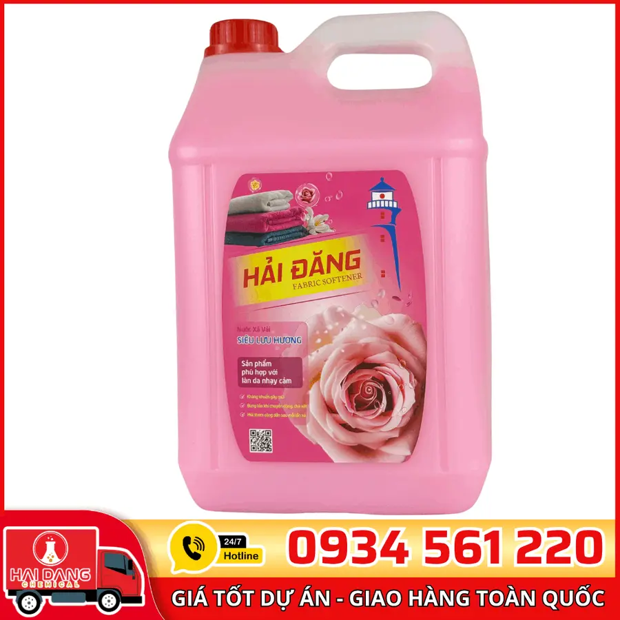 Nước Xả Vải Hải Đăng Hương Hoa Hồng Việt Nam