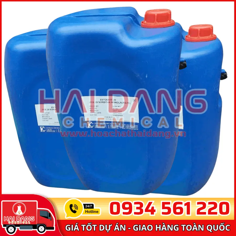 Polysorbate 20 (Tween 20) – Chất Nhũ Hóa Dùng Trong Tẩy Rửa