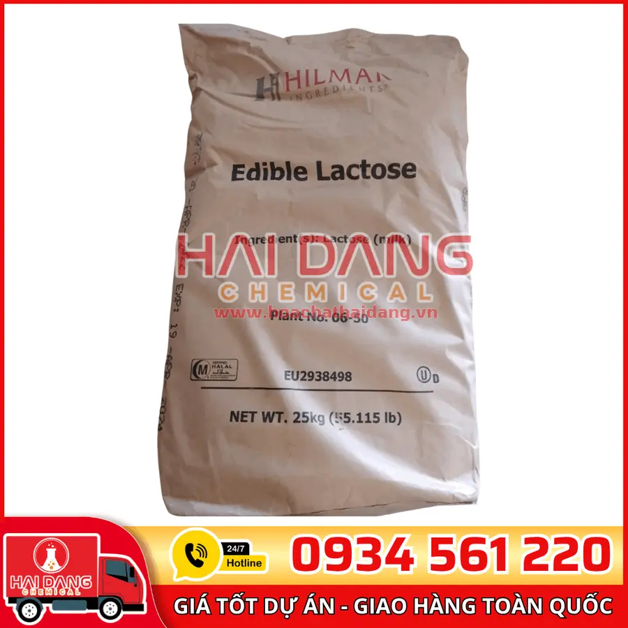 Lactose 200 Mesh Đức – Tá Dược Dược Phẩm Chất Lượng Cao