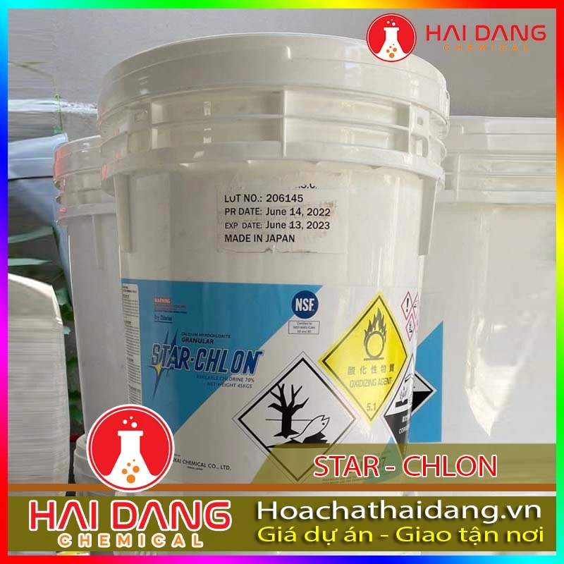 Hóa Chất Thủy Sản Chlorine Nhật Nankai 70%