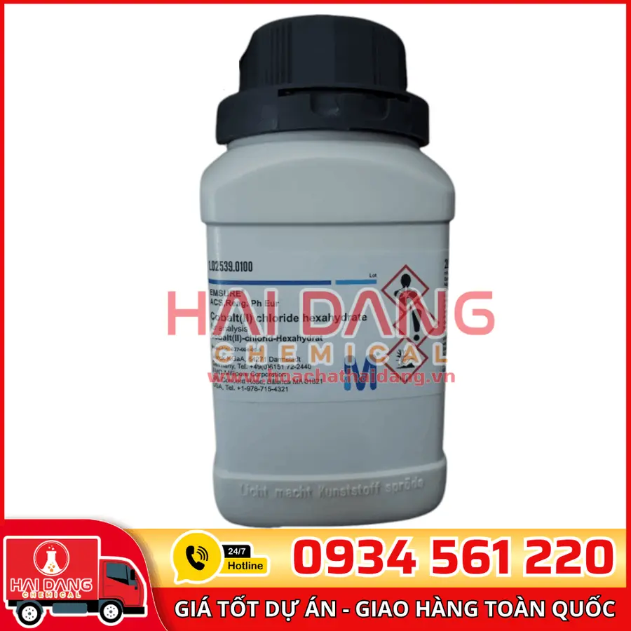Cobalt(II) Chloride Hexahydrate lọ 100g - Merck