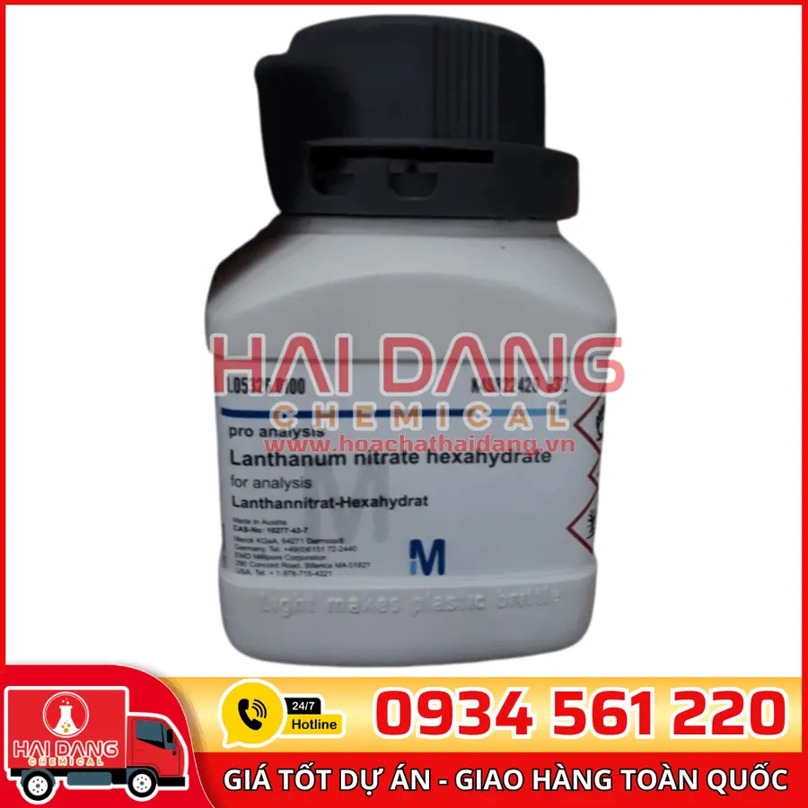 Lanthanum nitrate hexahydrate lọ 100g - Merck