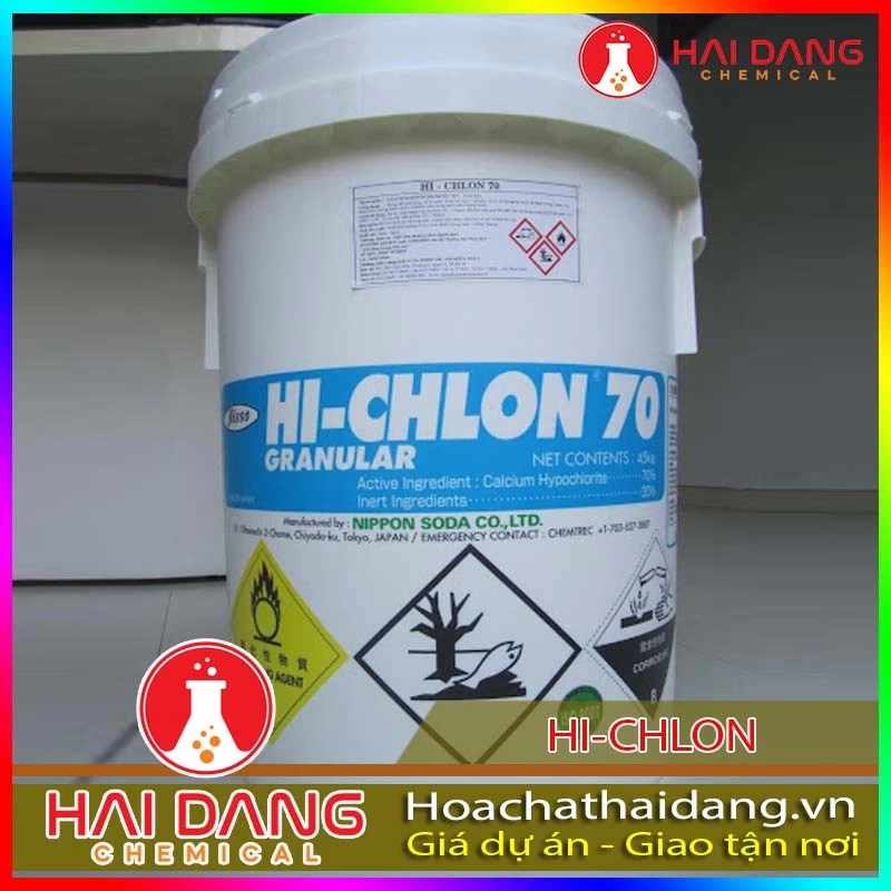 Hóa Chất Thủy Sản Calcium Hypochloride Nippon 70%