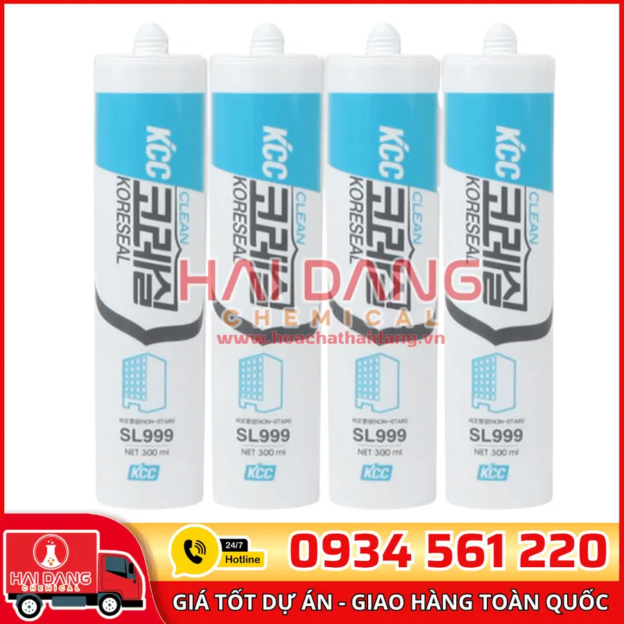 Keo Silicone SL999 – Chống Bụi, Chống Thấm, Dùng Ngoài Trời