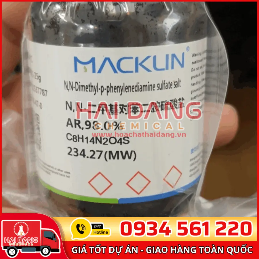 N,N-Dimethyl-p-phenylenediamine sulfate salt 25g – Macklin