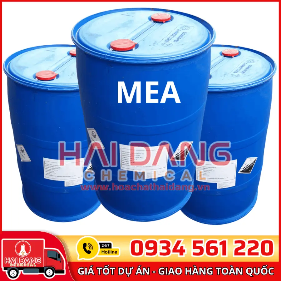 Dung Môi Monoethanolamine (MEA) C2H7NO