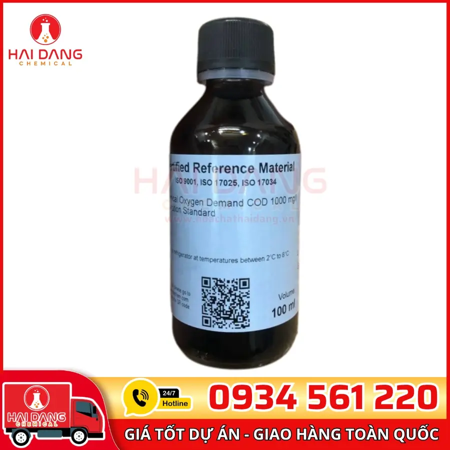 Dung Dịch Chuẩn COD 1000mg/L 100mL – CPAchem