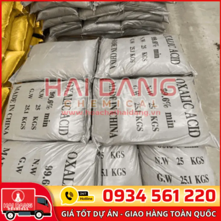 Acid Oxalic (COOH)₂·2H₂O Trung Quốc 99%