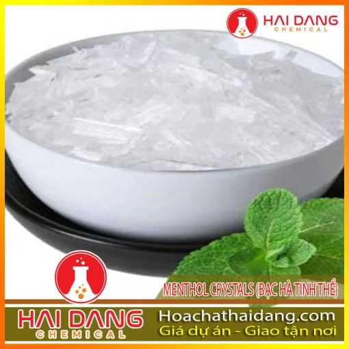 Nguyên Liệu Dược Menthol Crystals (Bạc Hà Tinh Thể)