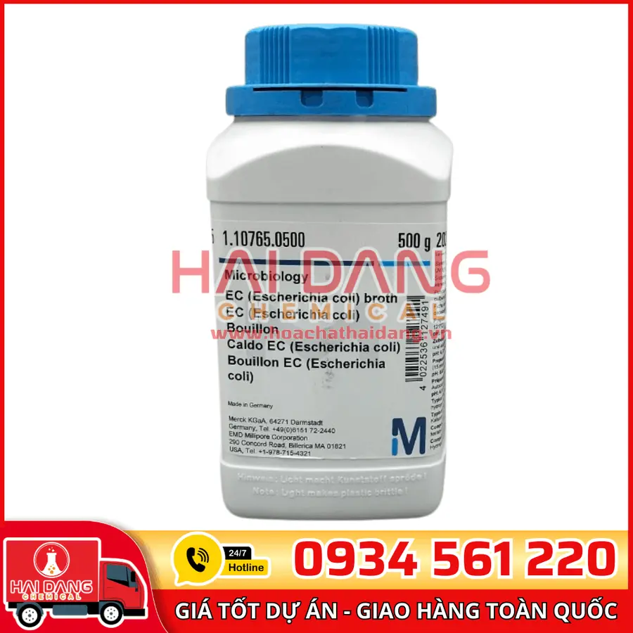 EC (Escherichia coli) Broth lọ 500g – Merck