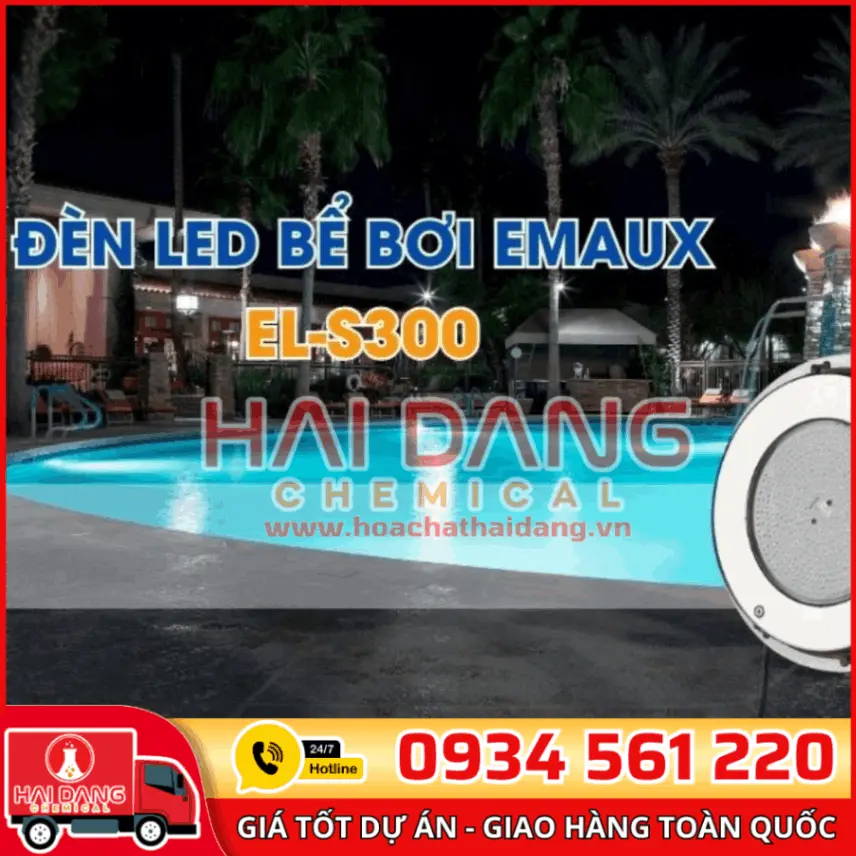 Đèn LED Bể Bơi Emaux EL-S100, S300 | Ánh Sáng Tiết Kiệm Điện