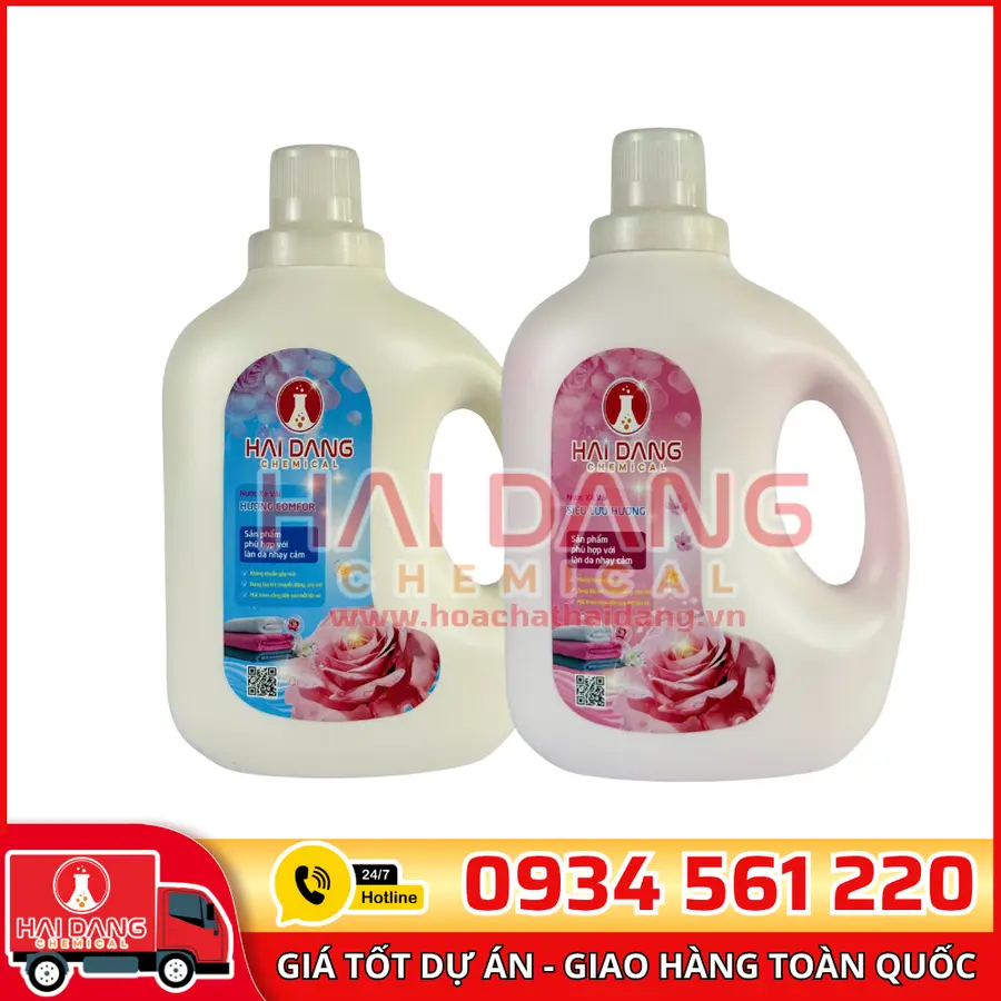 Nước Xả Vải Siêu Lưu Hương – Vải Luôn Mềm Mịn