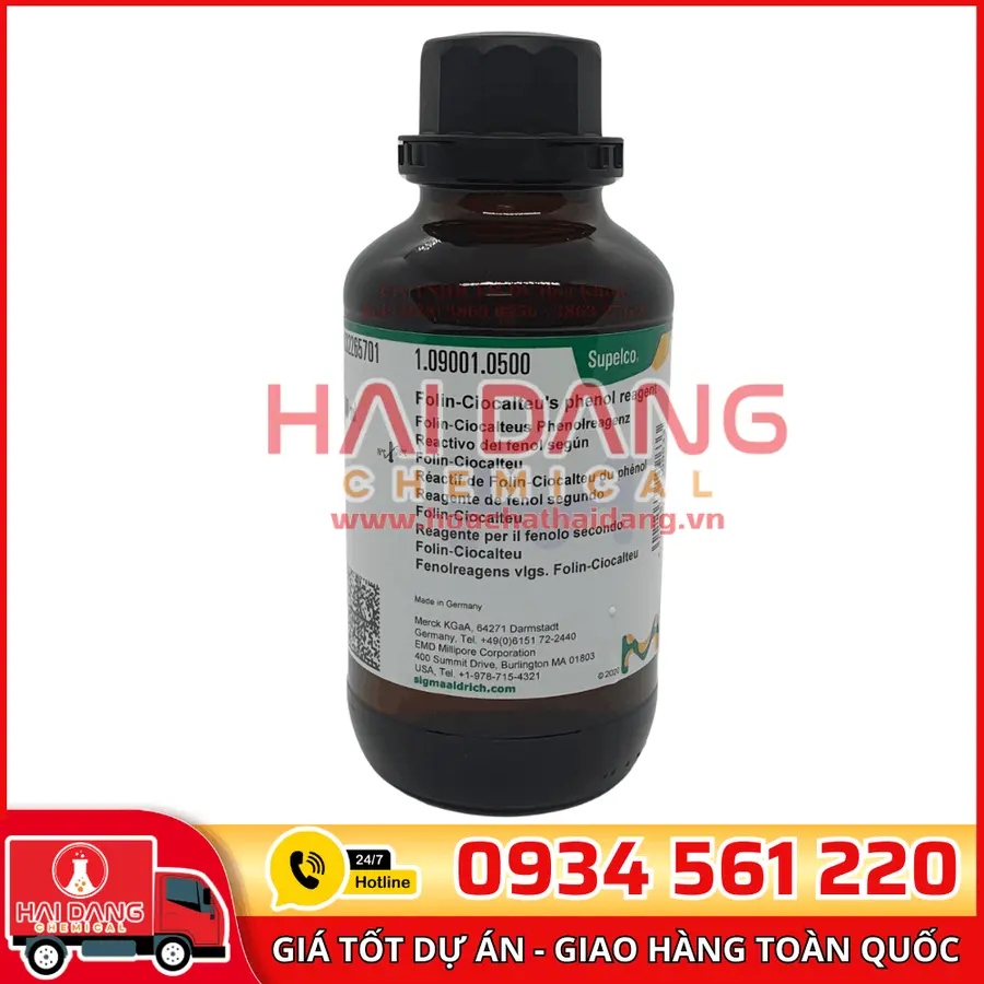 Folin-Ciocalteu's Phenol Reagent lọ 500ml - Merck