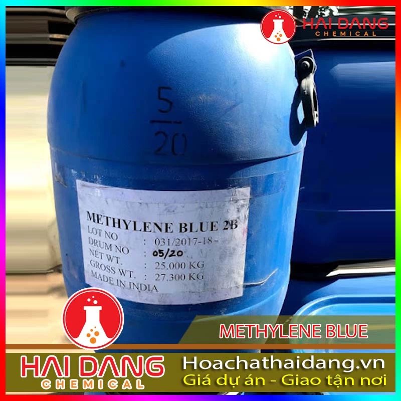 Hóa Chất Nuôi Trồng Thủy Sản Xanh Methylene Blue