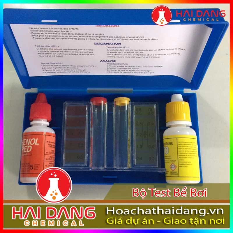 Thiết Bị Bộ Test Nước Bể Bơi